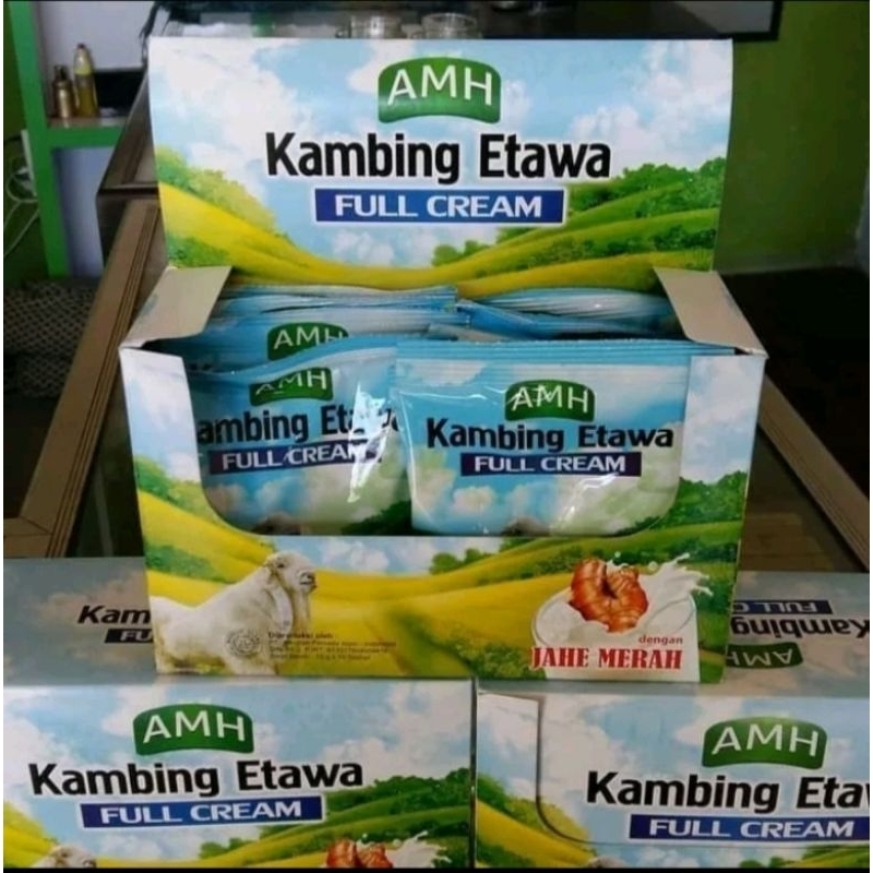

SUSU KAMBING ETAWA AMH %ORIGINAL PLUS JAHE MERAH