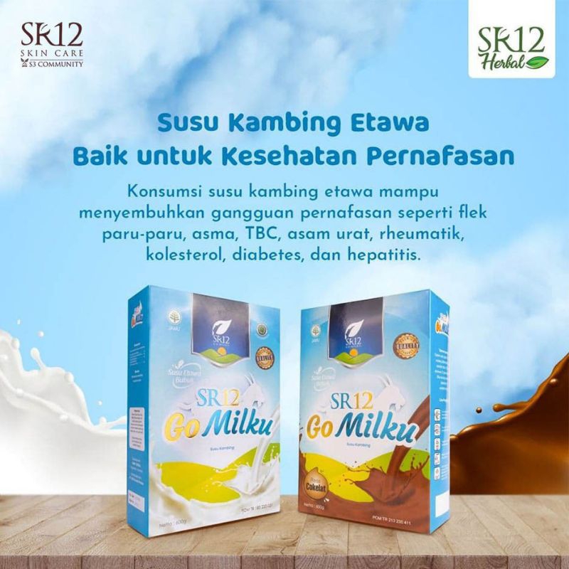 

Go Milku SR12 Halal Susu Kambing Etawa Premium Meningkatkan Kesehatan Imun Aman