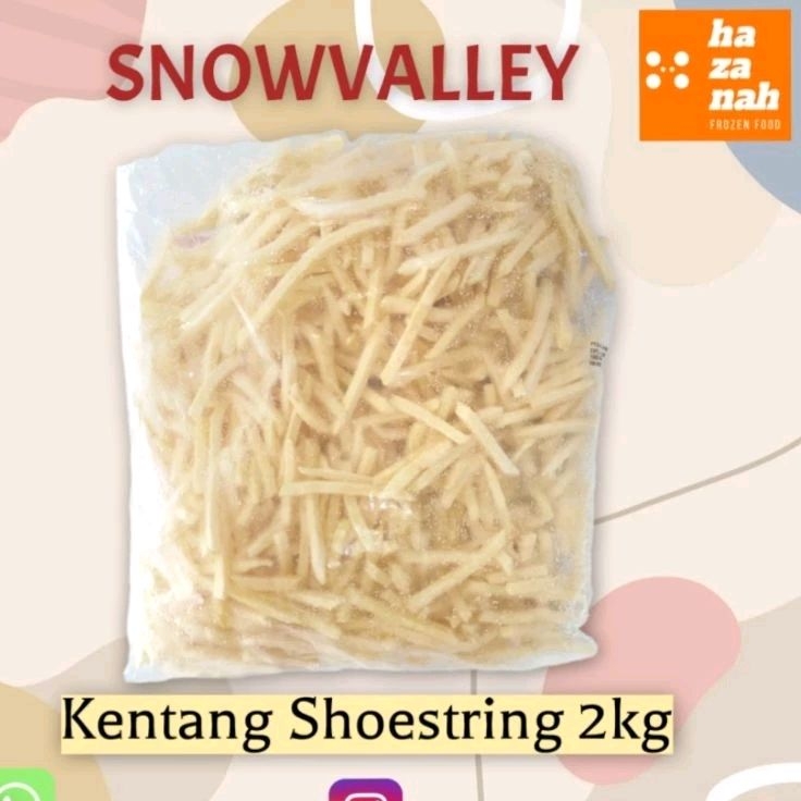 

Snowvalley Shoestring 2kg [kentang goreng frozen]