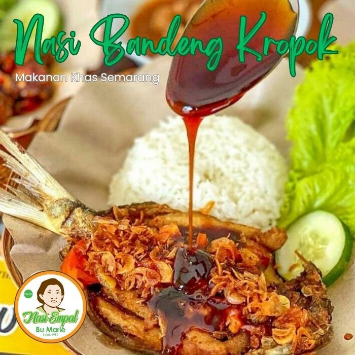 

NASI BANDENG KROPOK Makanan Siap Saji Khas Semarang