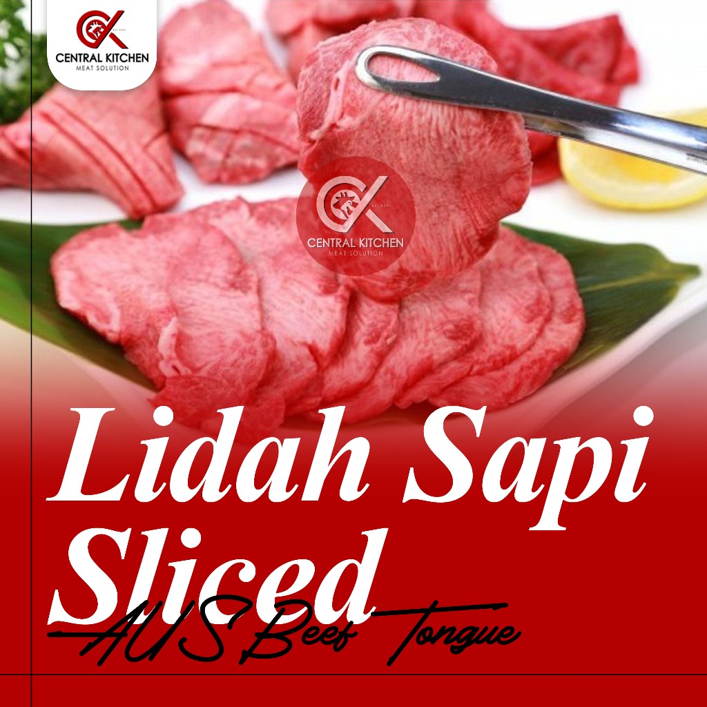 

Daging Lidah Sapi Slice AUS Beef Tongue Gyutan 250gr