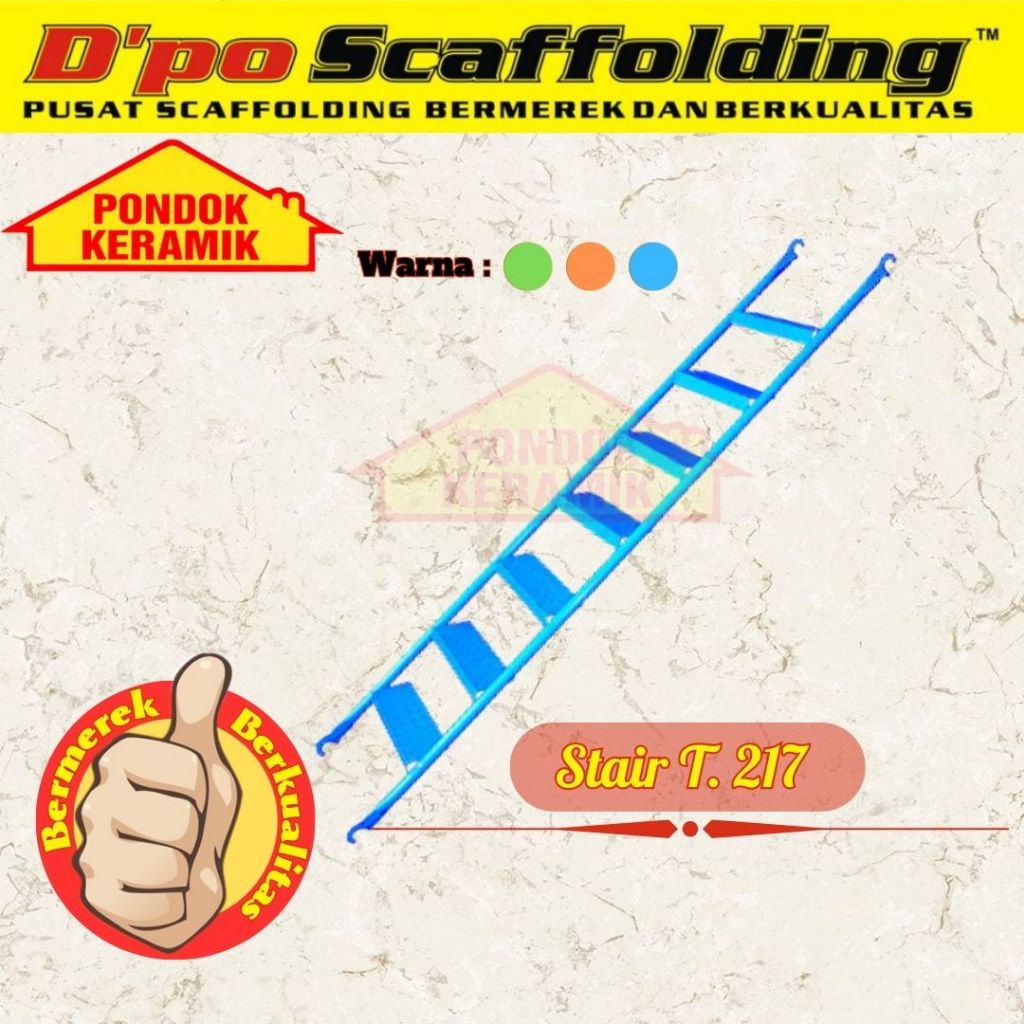 Tangga Scaffolding Stair / Aksesoris Scaffolding