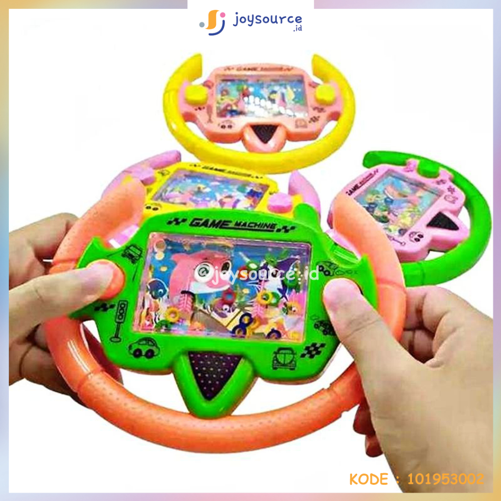 MAINAN ANAK WATER GAME 953002 MODEL STIR MOBIL / MAINAN JADUL GAME AIR MODEL STIR / MAINAN GAME WATC