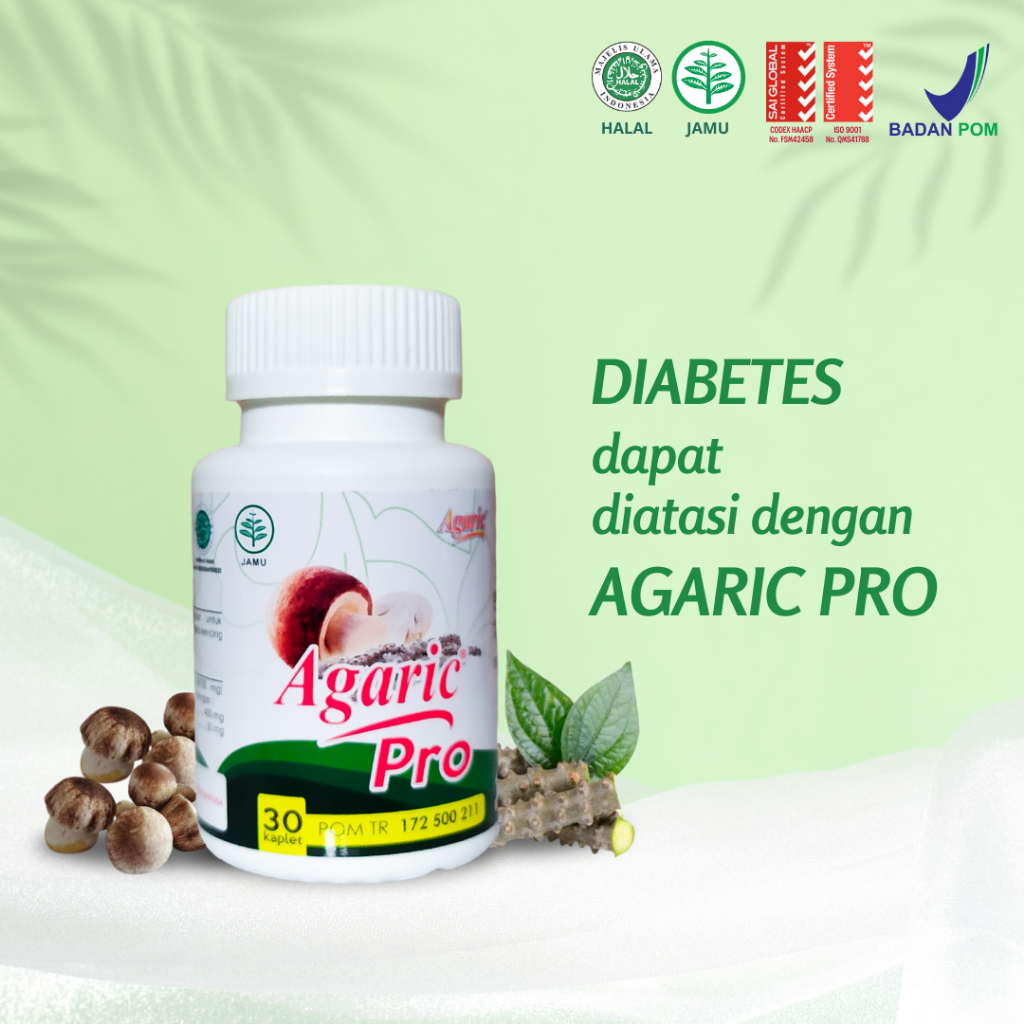 Agaric Pro (OBAT HERBAL TANPA EFEK SAMPING)