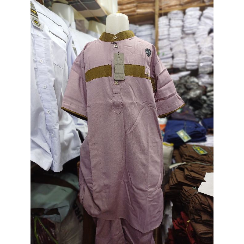 Baju koko setelan kurta anak al iqbal uk 10.11.12 Estimasi untuk anak 10 tahun sampai anak 12 tahun 