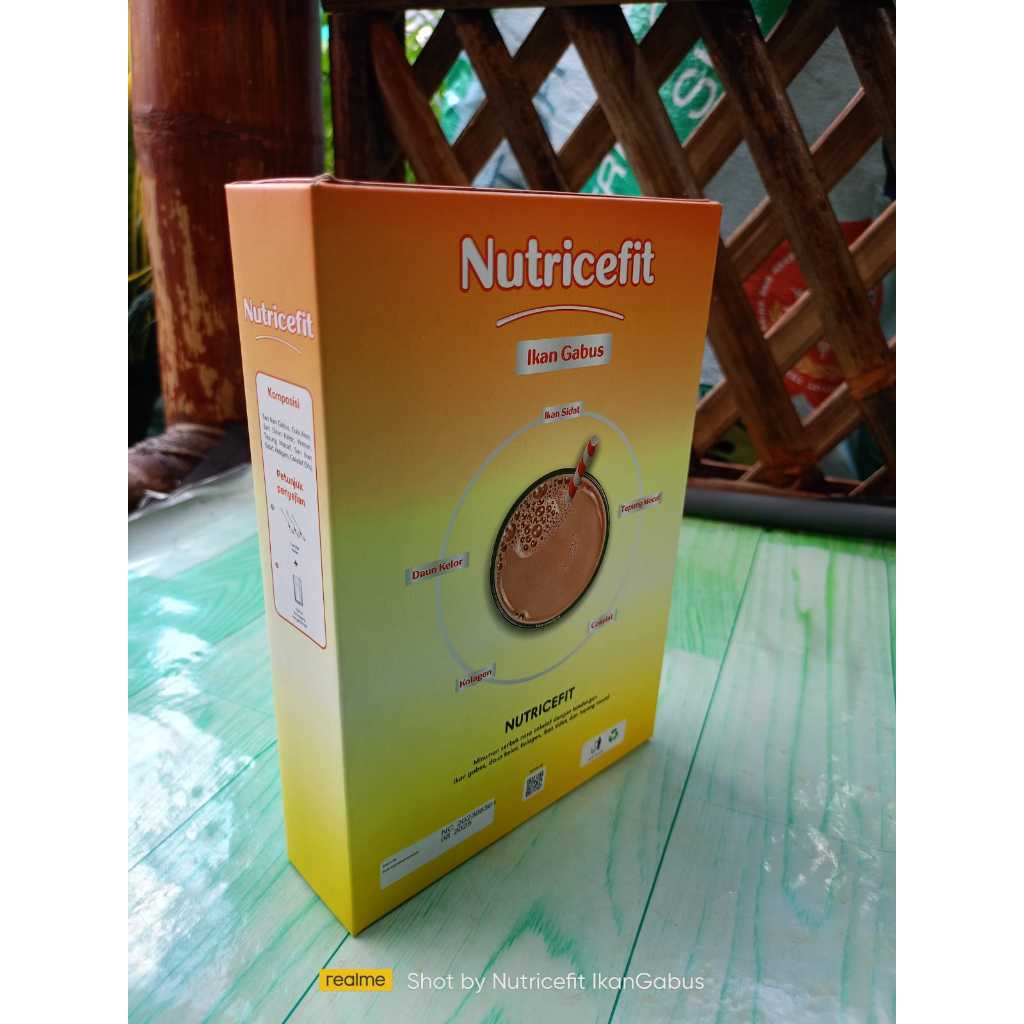 Nutricefit Minuman Ekstrak Ikan Gabus + Kolagen Daun Kelor