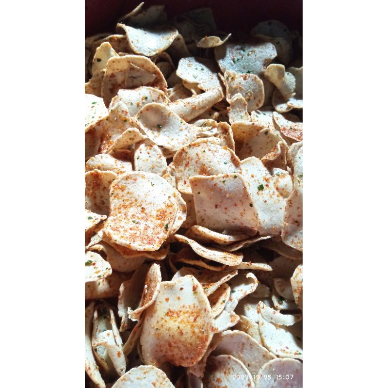 

Kripik Basreng Pedas Gurih
