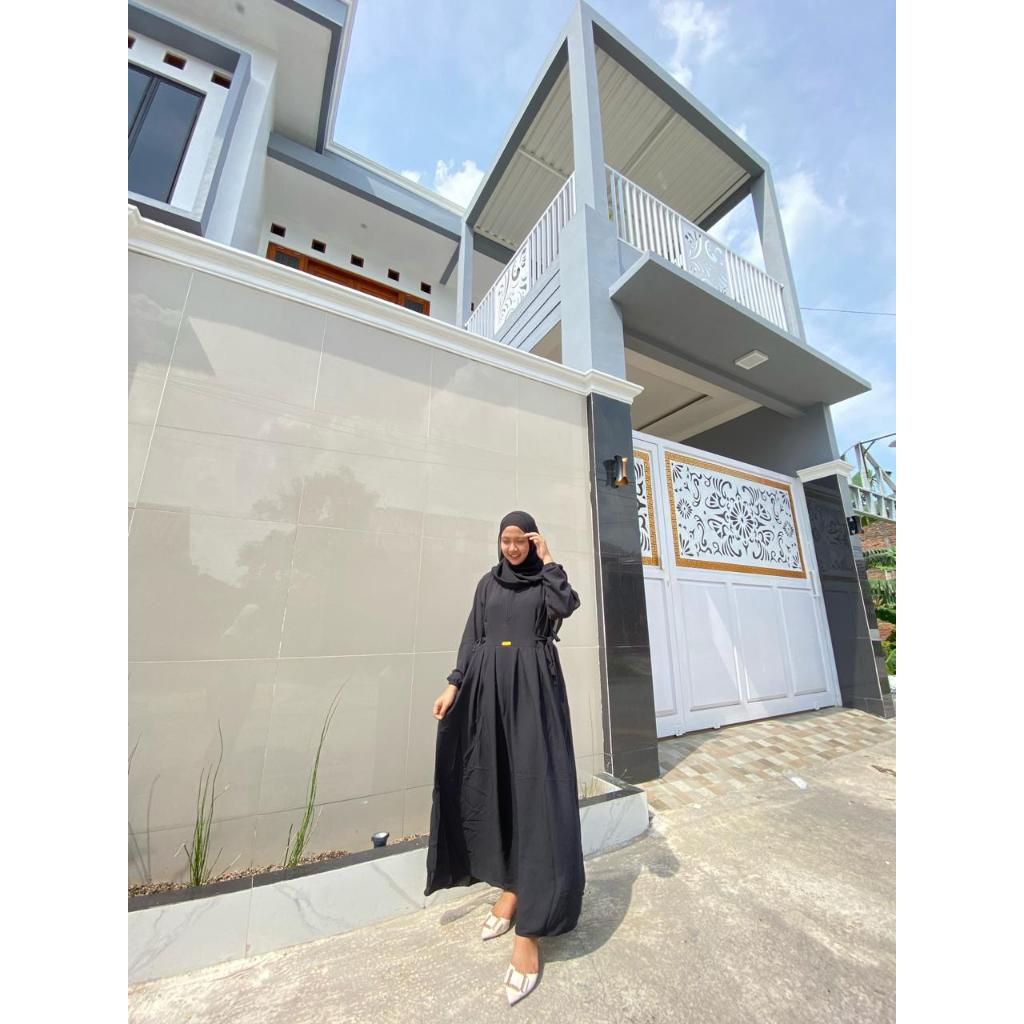 GAMIS NIKITA CRINKLE AIRFLOW TERBARU LD 110CM PB 130-4