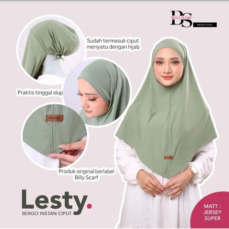 HIJAB LESTY BY BILLY SCARF