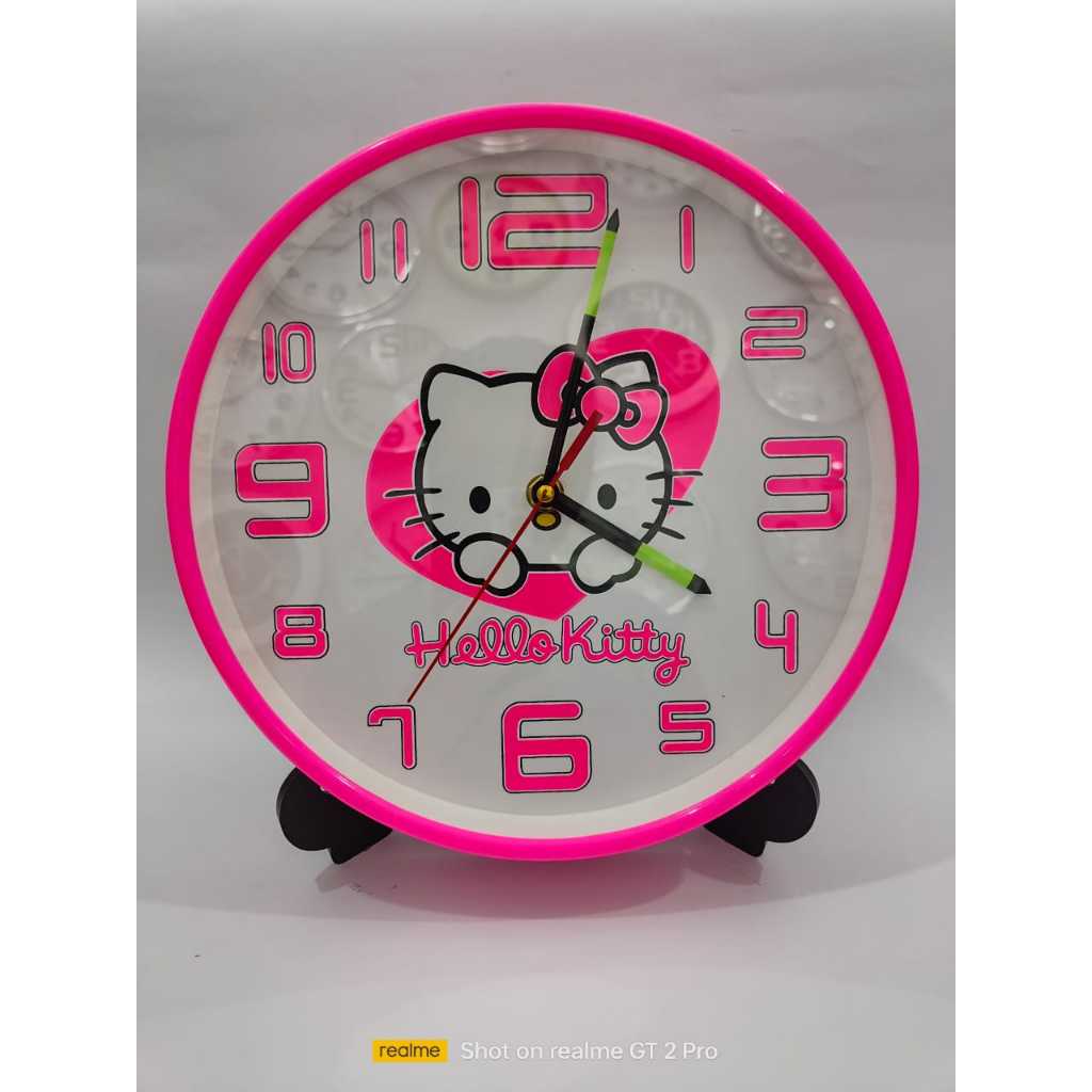 jam dinding glow in the dark / jam dinding ogana / jam dinding pink / jam dinding anak / jam dinding