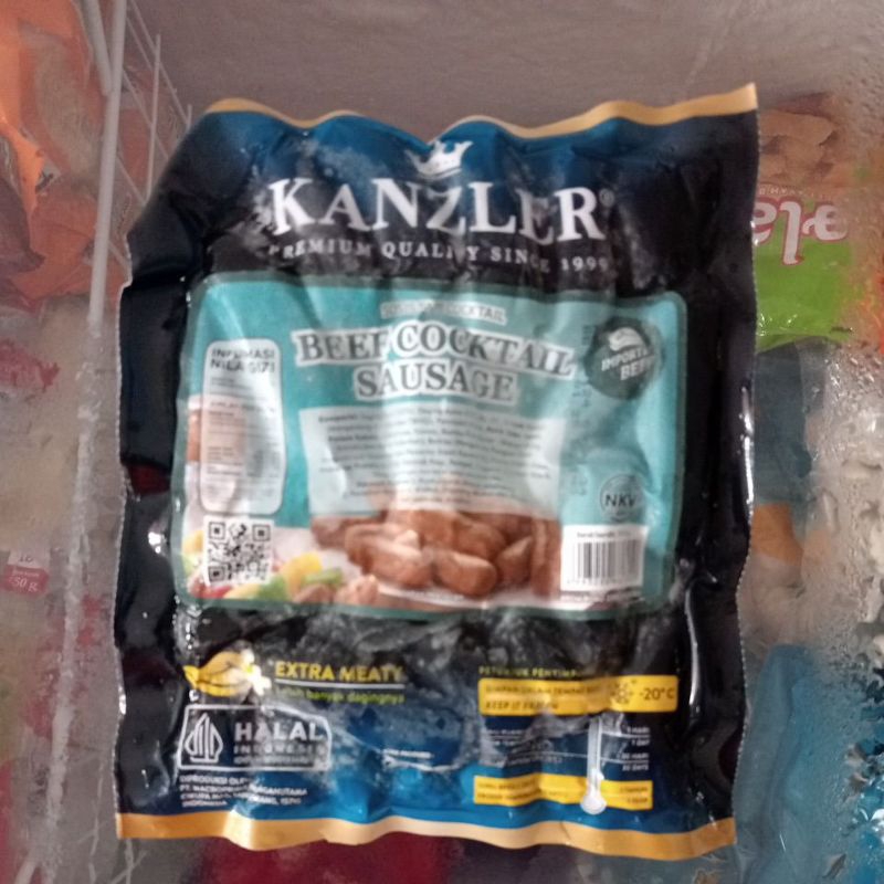 

Kanzler Beef Cocktail Sausage 500gr