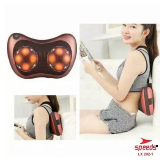 Bantal pijit elektrik - Massage pillow serbaguna - alat pijit elektrik