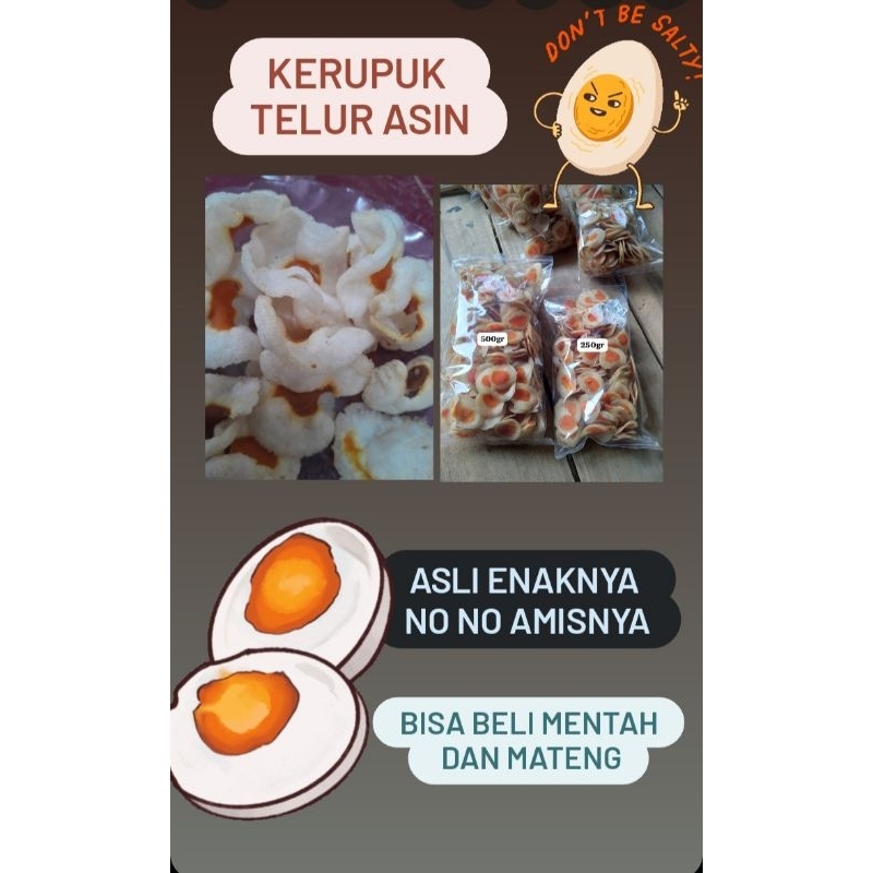 

kerupuk telur asin mateng sudah digoreng /salted egg chip