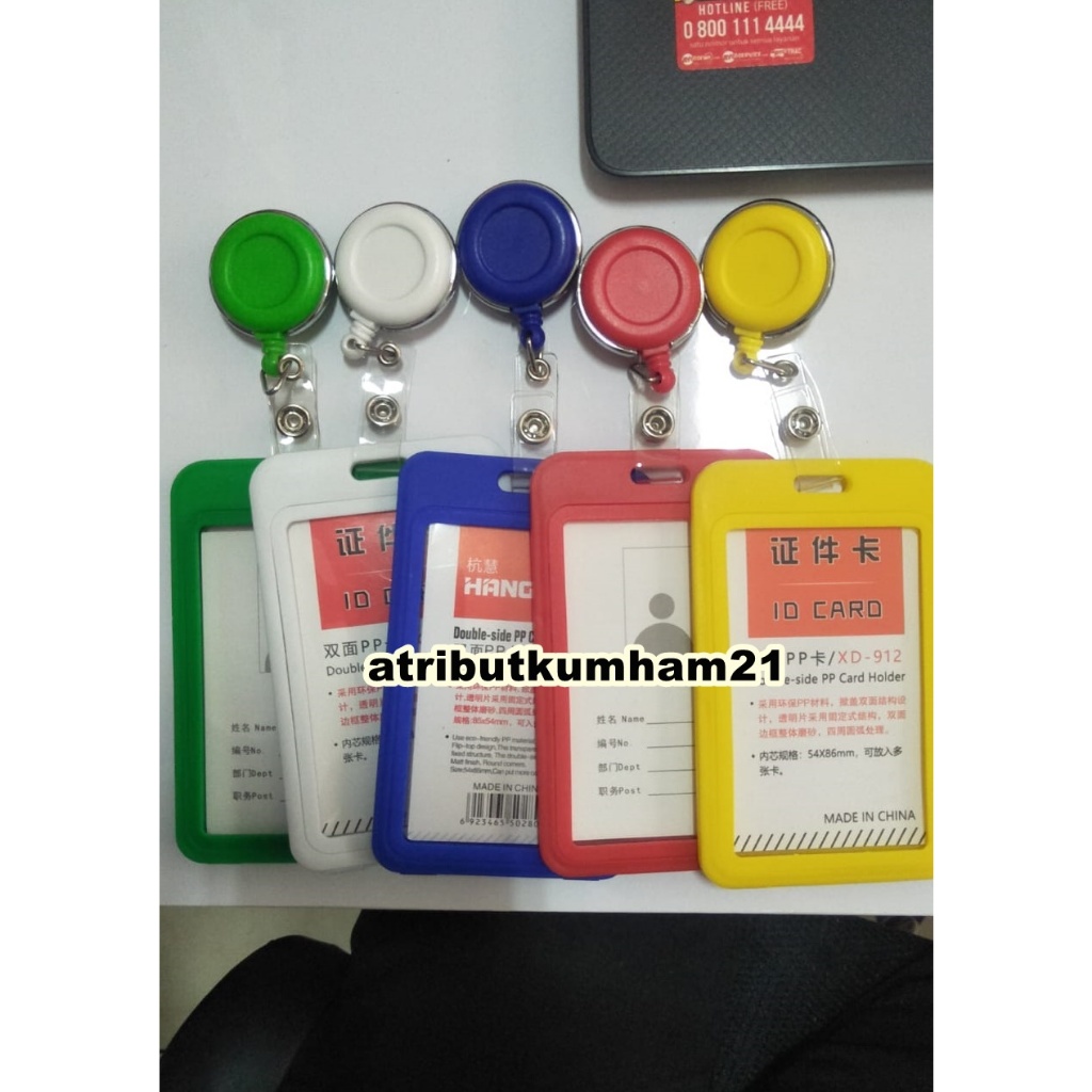 

YOYO IDCARD DUA SISI EKSLUSIVE, TEMPAT IDCARD PEGAWAI, KARYAWAN, PNS