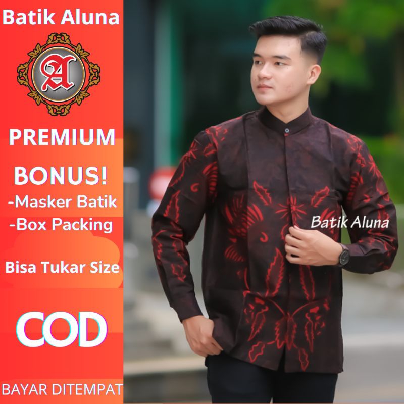 BATIK KOKO PRIA LENGAN PANJANG BATIK KOKO PREMIUM BAJU KOKO BATIK PRIA KOKO BATIK PRIA LENGAN PANJAN