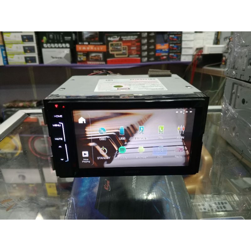 Headunit kenwood DDX418BT bluetooth spotify android auto original Honda audio mobil