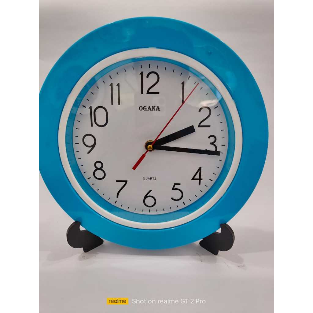 jam dinding ogana / jam dinding anak / jam dinding biru / jam dinding makassar / jam dinding mini