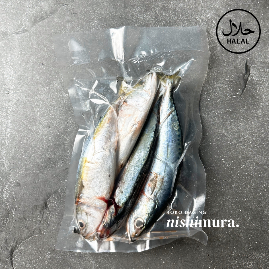 

Ikan Kembung 1kg 500gr Freshly Frozen Vacum Standar Export Halal - Nishimurashop Nishimura
