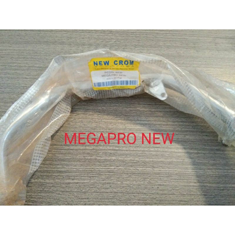 Pedal Tuas Rem Injakan Rem Belakang Mega Pro New Merk New Crom