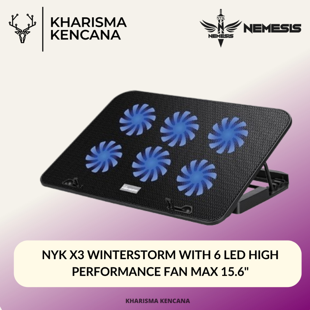 COOLPAD Gaming NYK X3 WINTERSTORM 6FAN