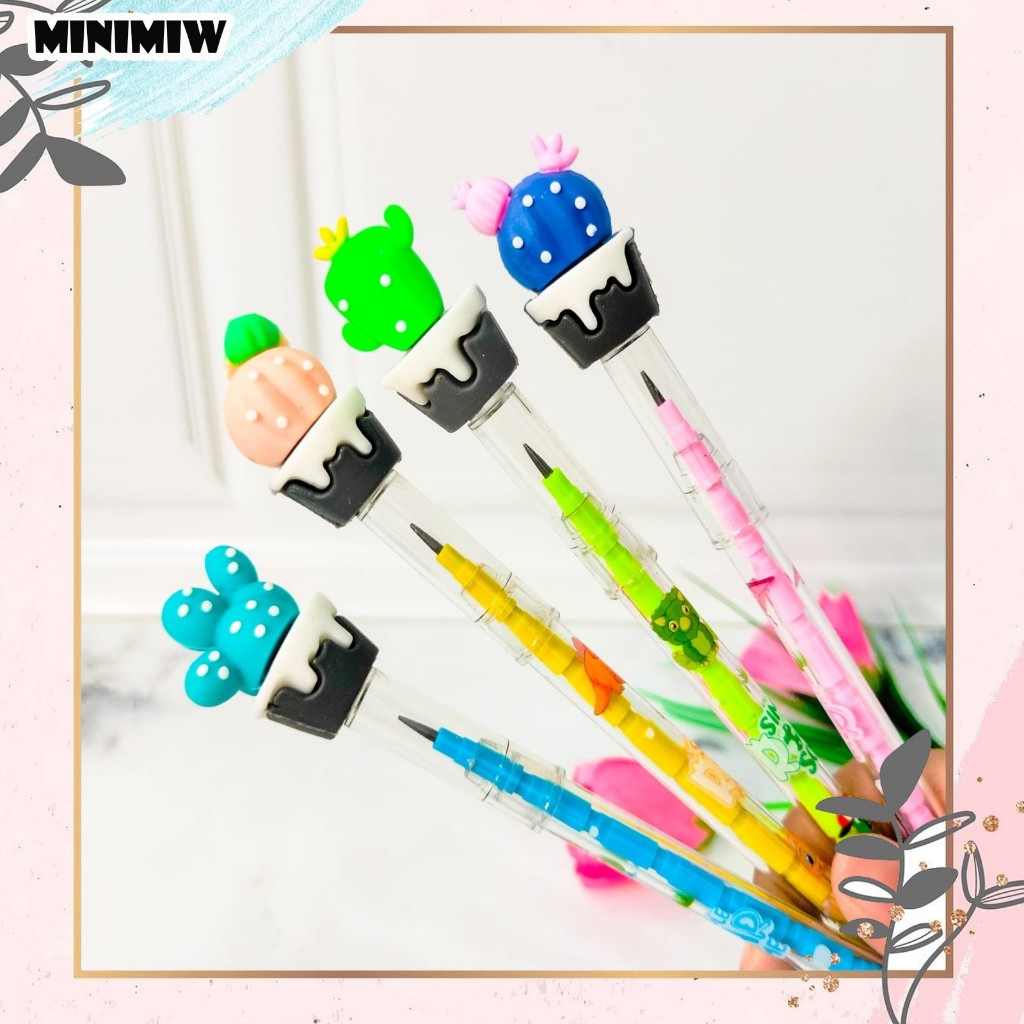 

PENSIL SUSUN KAKTUS PS-1201 BENSIA PELURU REFILL BISA ISI ULANG KARAKTER UNIK MURAH PENCIL ALAT TULIS KANTOR SEKOLAH MURAH TERMURAH COD BY MINIMIW