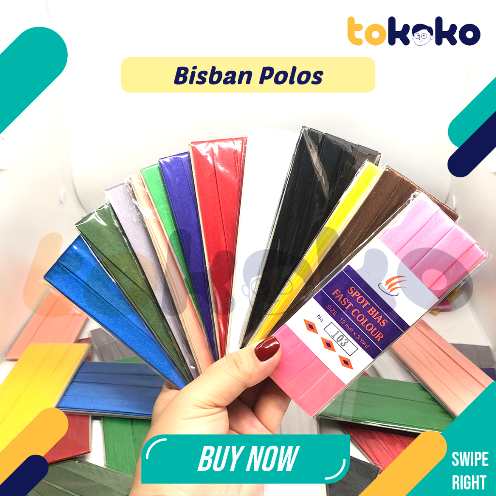 

Bisban Satin Polos 3yard Aneka Warna