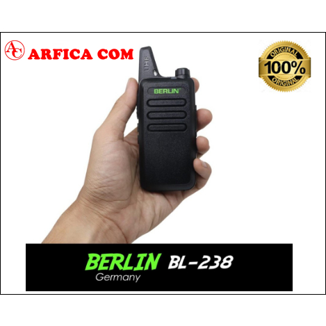HT BERLIN BL238HT Berlin BL 238 original (SATU PASANG 2 PCS) ATAU ( 1 PCS HT BISA )  *FREK UHF :400-