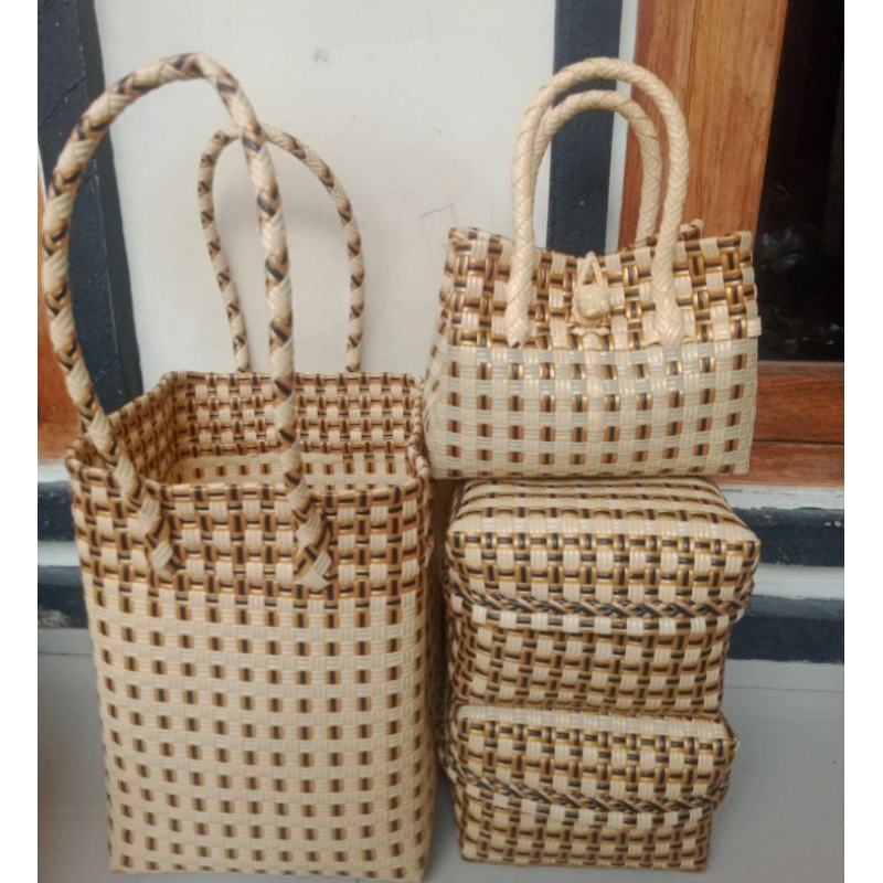 (PAKET HEMAT) KEBEN JALI SET 2 DAN TAS PETTY / KEBEN JALI ISI 2/ CANANG SARI