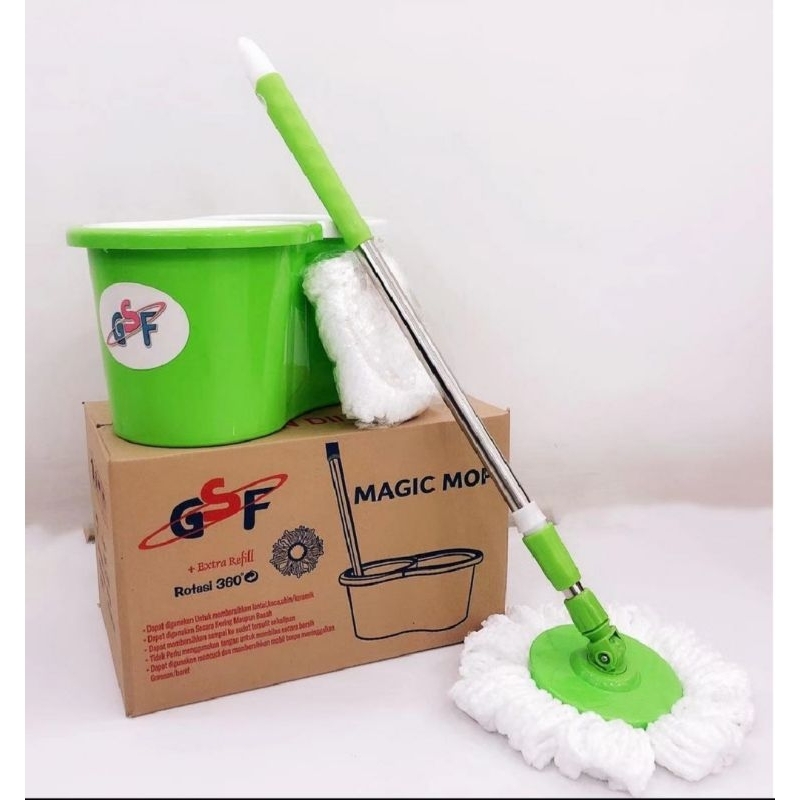 SPIN MOP GSF / PEL PEL AN PRAKTIS / ALAT PEL VIRAL / ALAT PEMBERSIH LANTAI