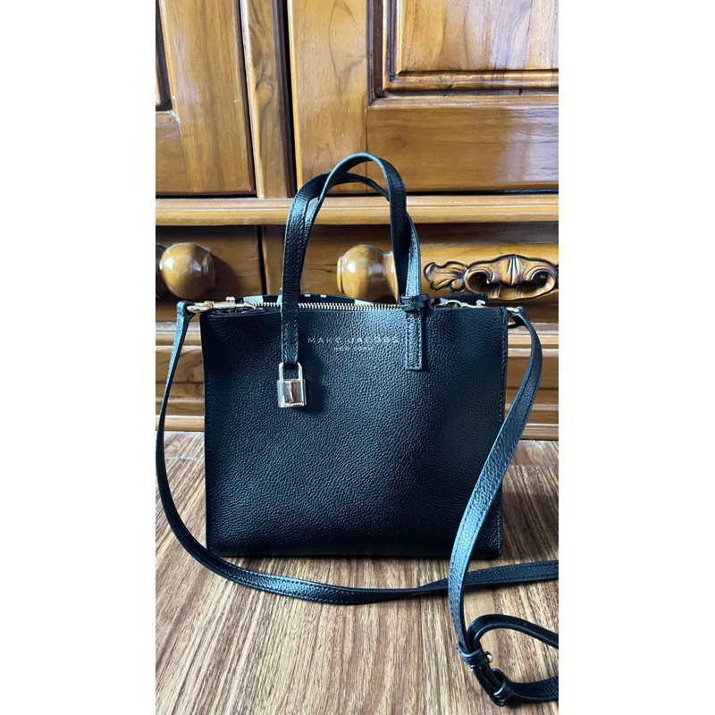Marc jacobs Mini Grind Tote Bag Black