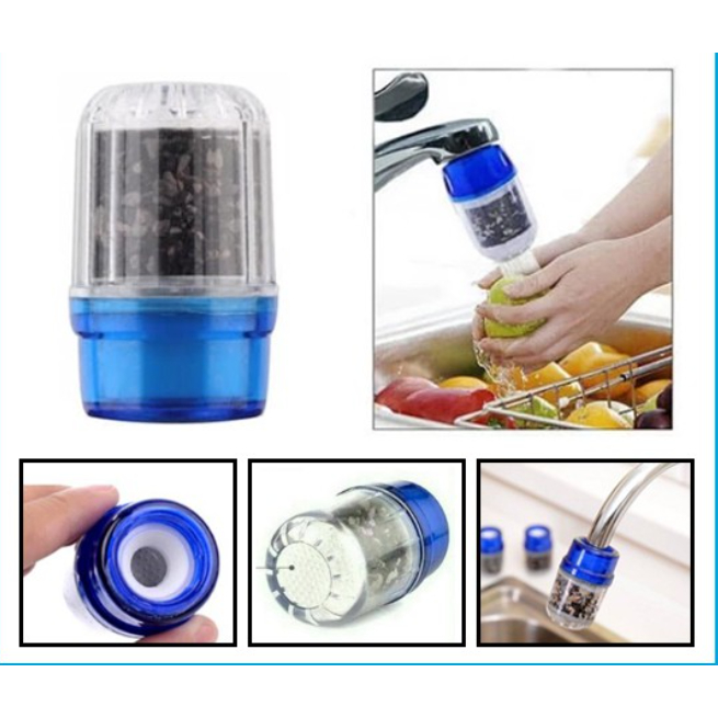Filter Saringan Air Kran Batu / Penyaring Keran Medical Stone Water Purifier PAM Minum Sumur Mini/ F