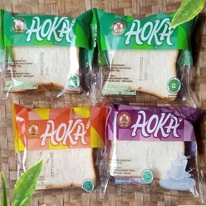 

Roti AOKA Panggang All Varian - Rasa Vanilla isi 20 Pcs