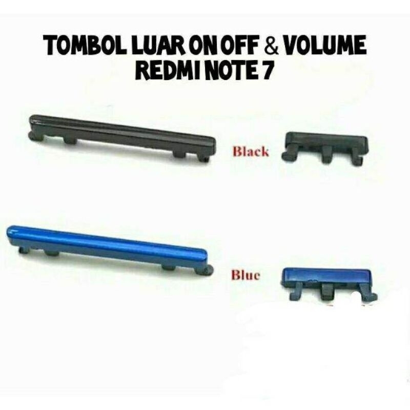 tombol luar redmi note 7