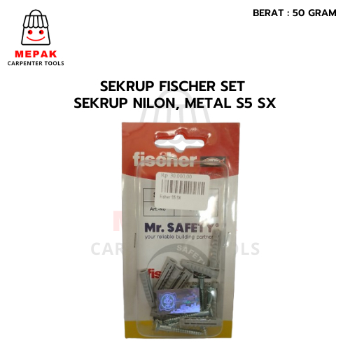 sekrup set fisher s5 sx sekrup fischer set sekrup s5 sx