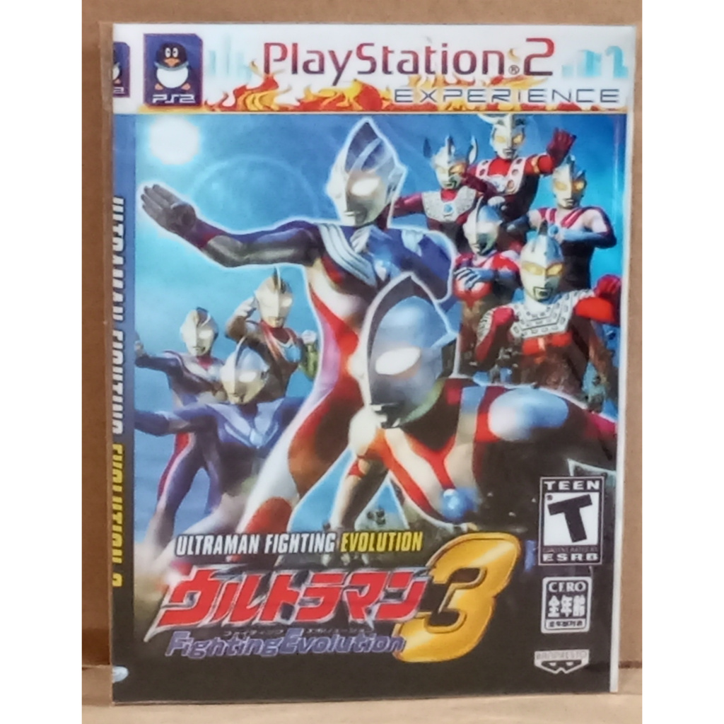KASET PS2 KOPAB: ULTRAMAN FIGHTING EVOLUTION 3