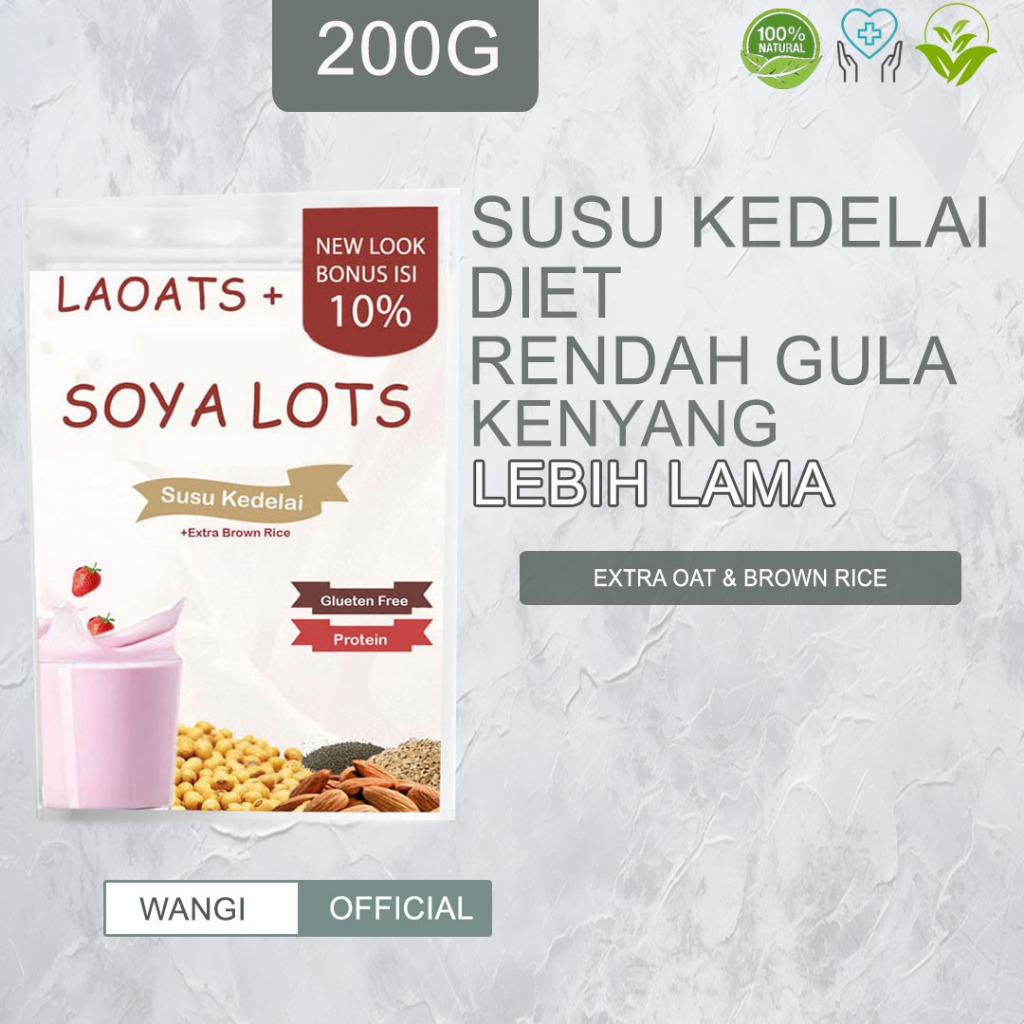 

Susu Kedelai Whey Tinggi Protein Oatmilk Diet Penurun Berat Badan Laoats