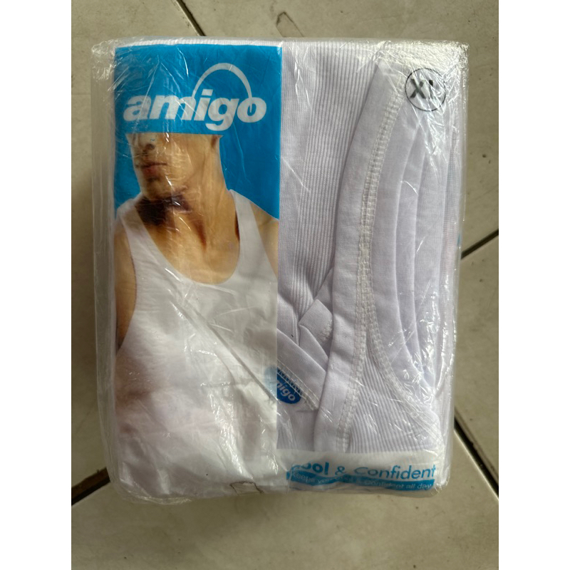 Singlet Pria Amigo/ Kaos Kutang Pria / Kaos pria