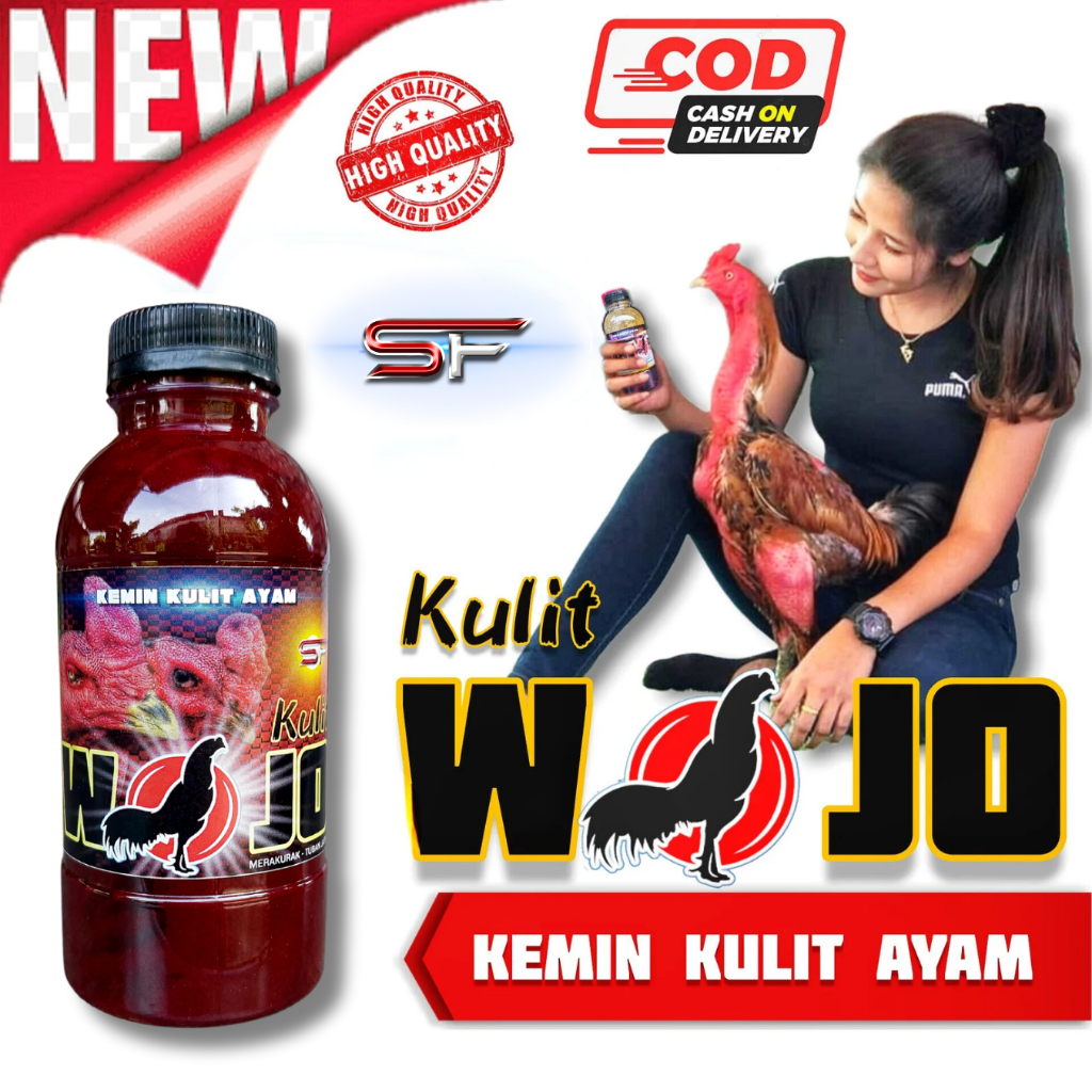 KULIT WOJO Kemin Badan Ayam Laga Aduan Bangkok Kemin Merah Ayam
