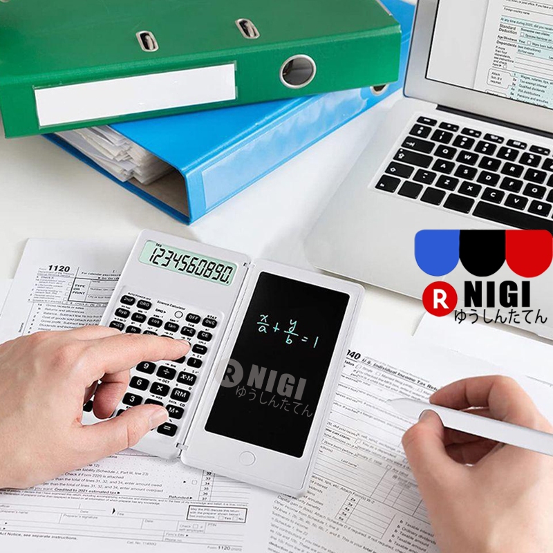 

NIGI Kalkulator Ilmiah Terlipat Dengan Tablet Tulis Digital Drawing Pad
