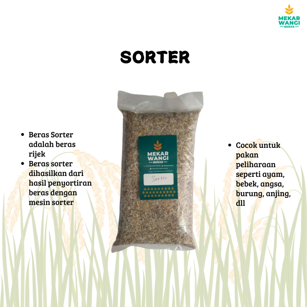 

BERAS SORTER REJECT 1kg