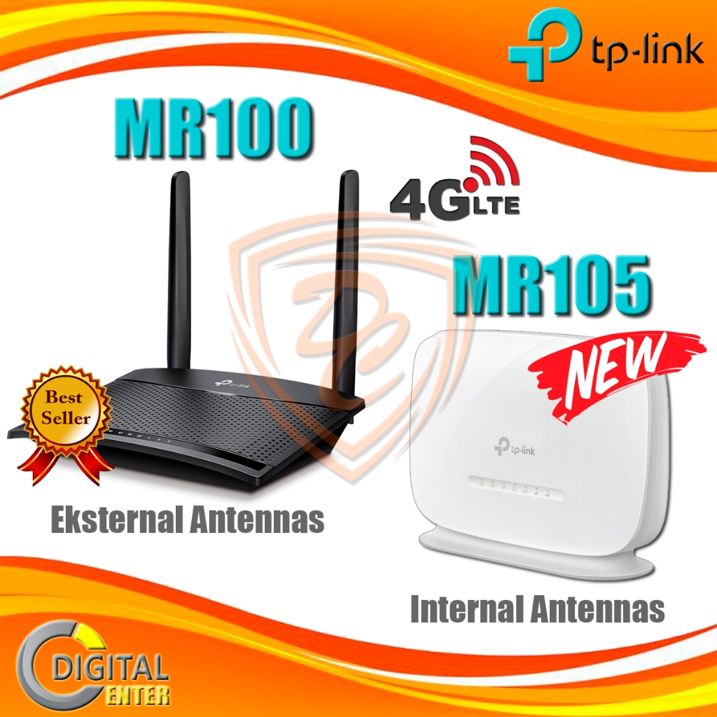 TP-Link MR100 / MR105 Modem 4G LTE Router Wifi 300 Mbps Nano Sim card
