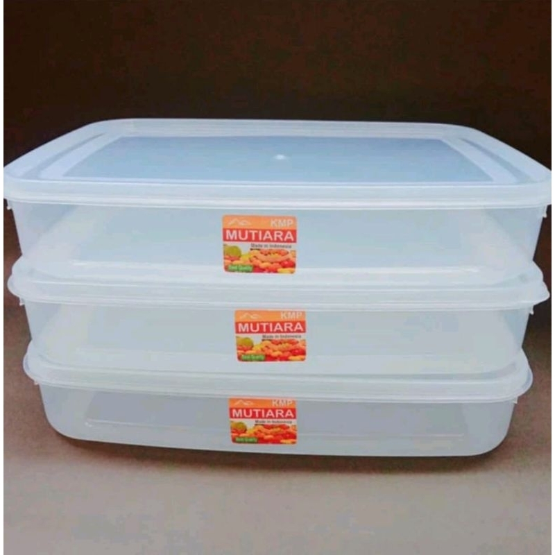 box donat / tempat kue / brownies kotak plastik Nagoya 2000 ml