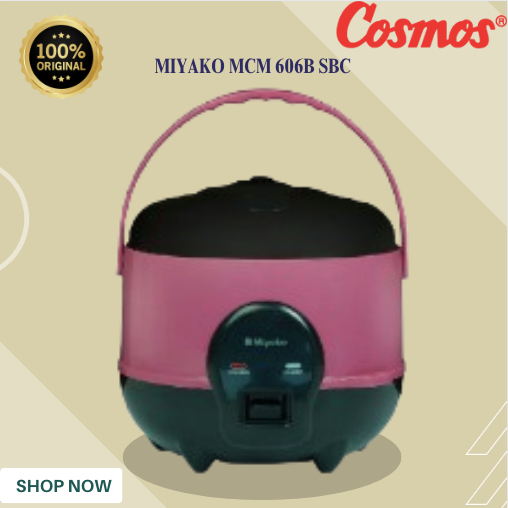 RICE COOKER MIYAKO MCM 606B SBC MAGIC WARMER PLUS/MCM-606B-SBC/MCM606BSBC/MCM 606 B SBC/MIYAKO ORI