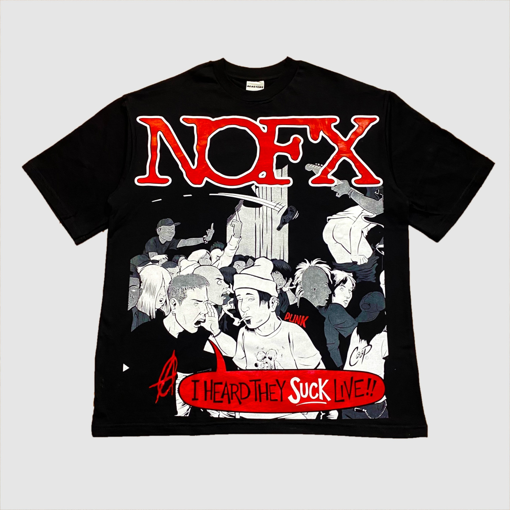 Kaos Band Oversize NOFX cls Cotton Combed 20s