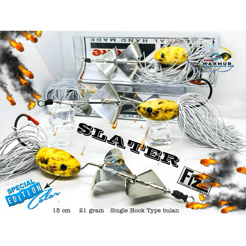 Lure Slater Fiz Lure ( Lure Buat ikan Toman )
