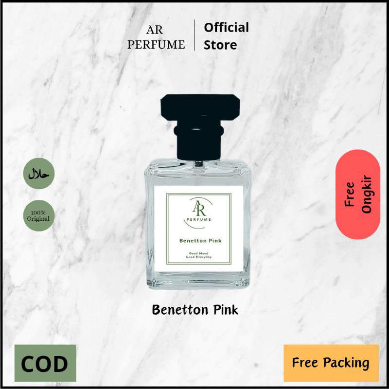AR Parfum - Parfum Pria Wanita Wangi Awet dan Tahan Lama | Benetton Pink