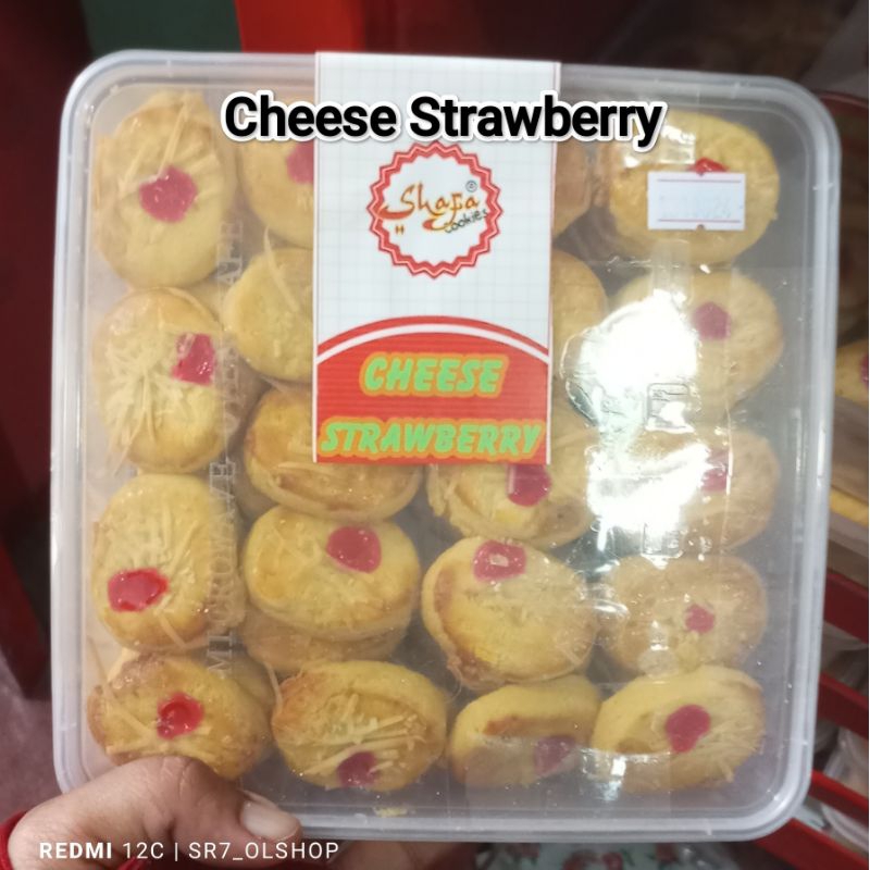 

Kue Kering Cheese Strawberry/Toples/Kotak