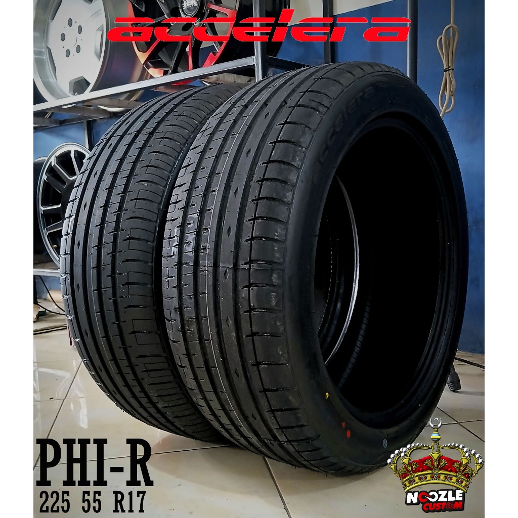 Ban Mobil Ukuran 225 55 R17 Accelera Ban Luar Lokal Berkualitas Ring 17