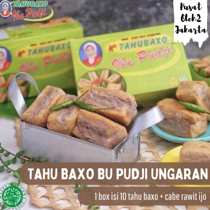 

SCP522 PROMO MURAH Tahu Bakso Bu Pudji Asli Ungaran Semarang Isi 1 Baxo Makanan Instant Frozen Vacuum Baso Goreng Siap Saji