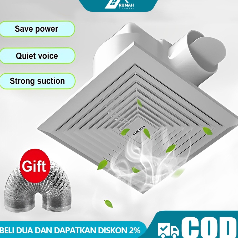 BIG SALE Exhaust fan 6 inch 8inch 1inch 12 inch Ceiling Type Exhaust fan ventilation fan Direct exha